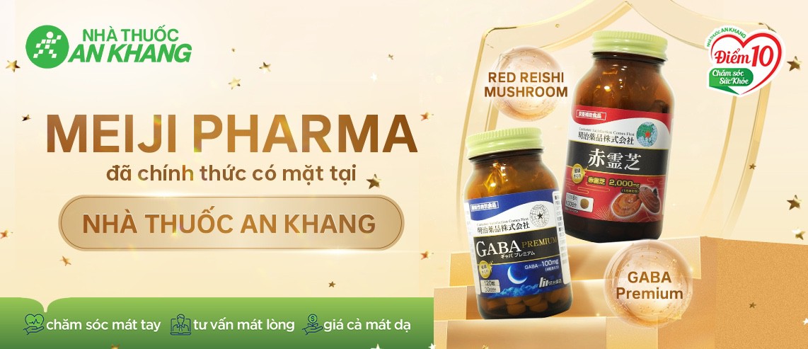 MEIJI PHARMA Chính thức có mặt tại chuỗi Nhà thuốc AN KHANG